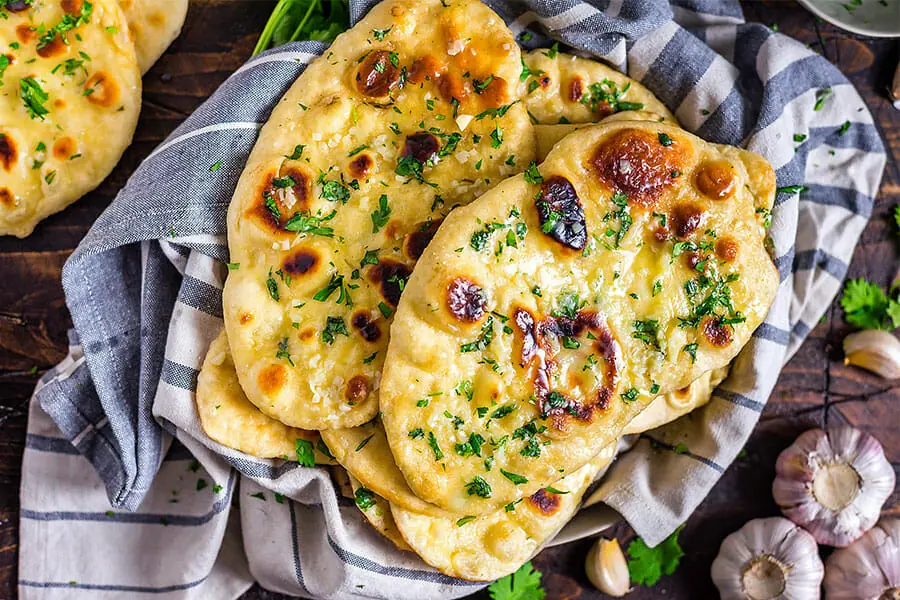 Naan à l'ail